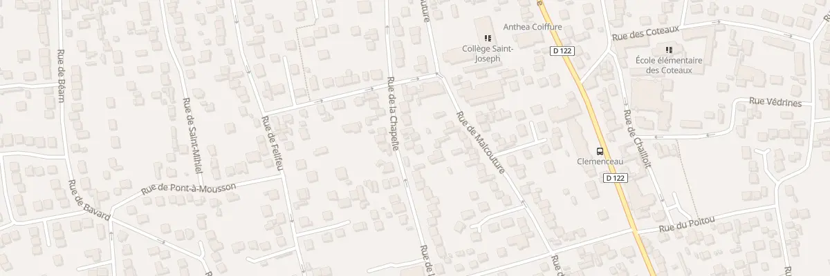 Plan du 106 Rue de la Chapelle à Argenteuil