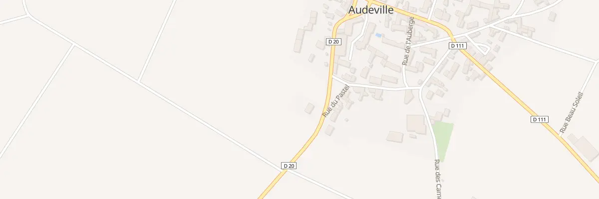 Plan du 24 Rue des Tuileaux à Audeville
