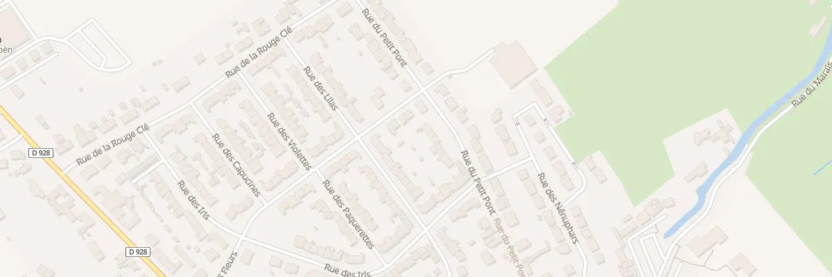 Plan du 33 Rue du Pt Pont à Saint-Martin-lez-Tatinghem
