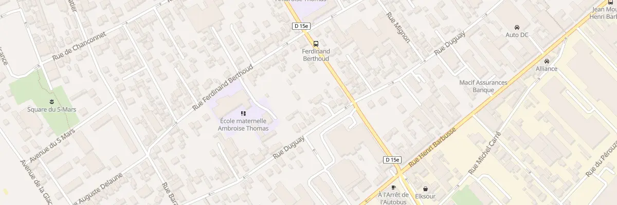 Plan du 74 Rue Duguay à Argenteuil