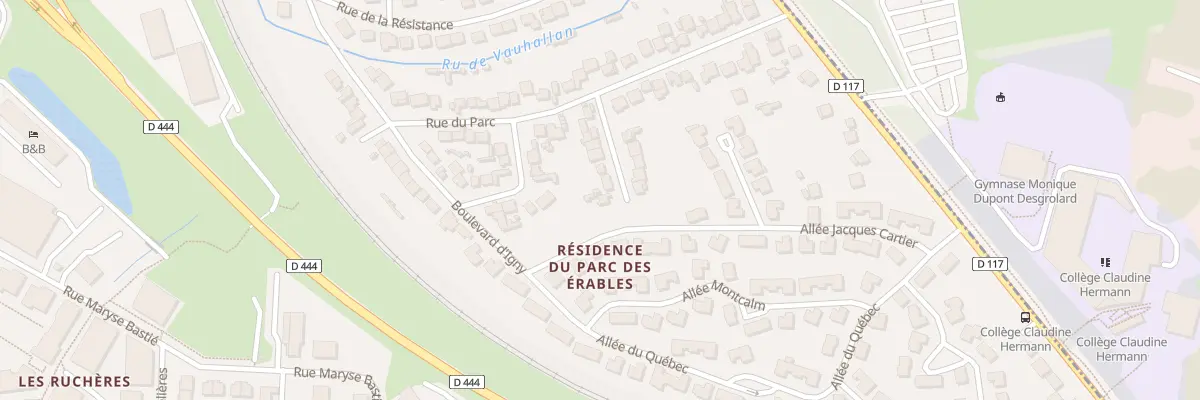 Plan du 12 Rue du Château à Igny