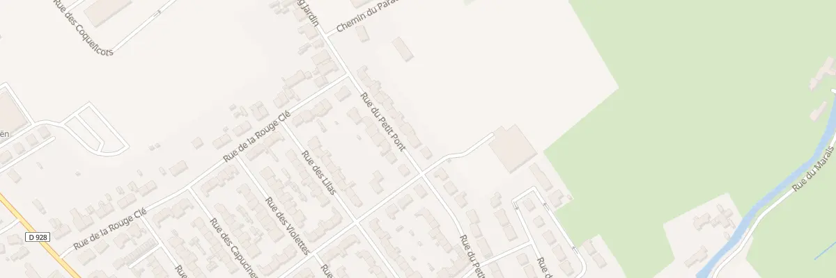 Plan du 44 Rue du Pt Pont à Saint-Martin-lez-Tatinghem