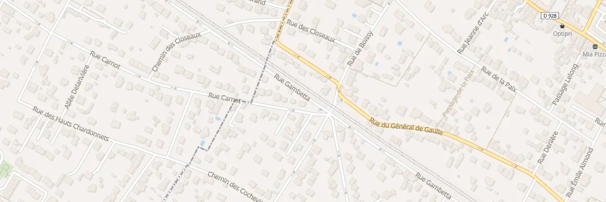Plan du 178 Rue du Général de Gaulle à Saint-Leu-la-Forêt