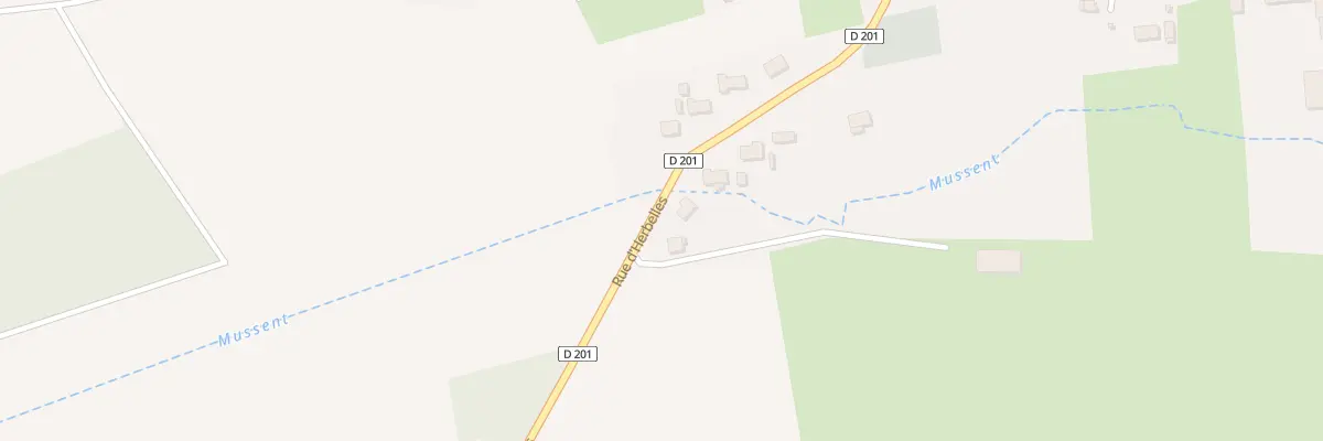 Plan du 580 Rue d’Herbelles à Bellinghem
