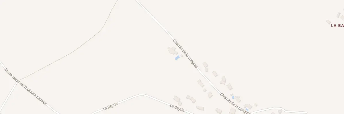 Plan du 35 Chem de la Longuie à Montfa