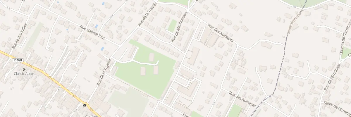 Plan du 16 Rue du Martrais à Taverny