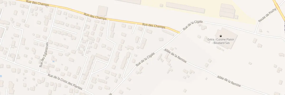 Plan du 94 Rue des Champs à Châteauneuf-sur-Loire