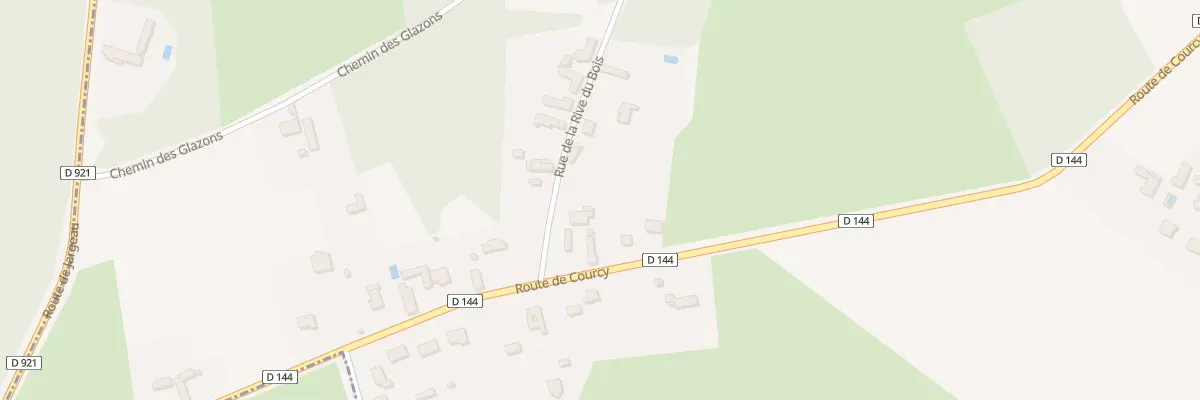 Plan du 56 Rte de Courcy à Vrigny