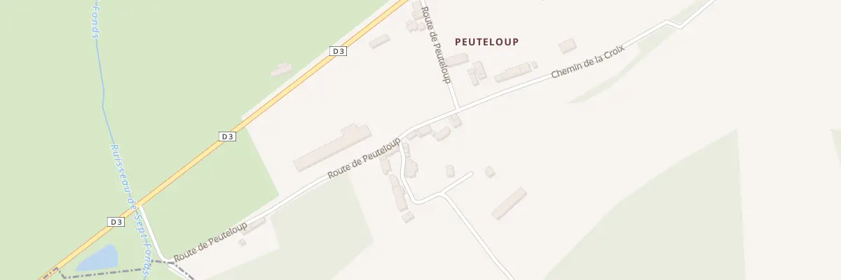 Plan du 132 Peuteloup à Saint-Jeanvrin