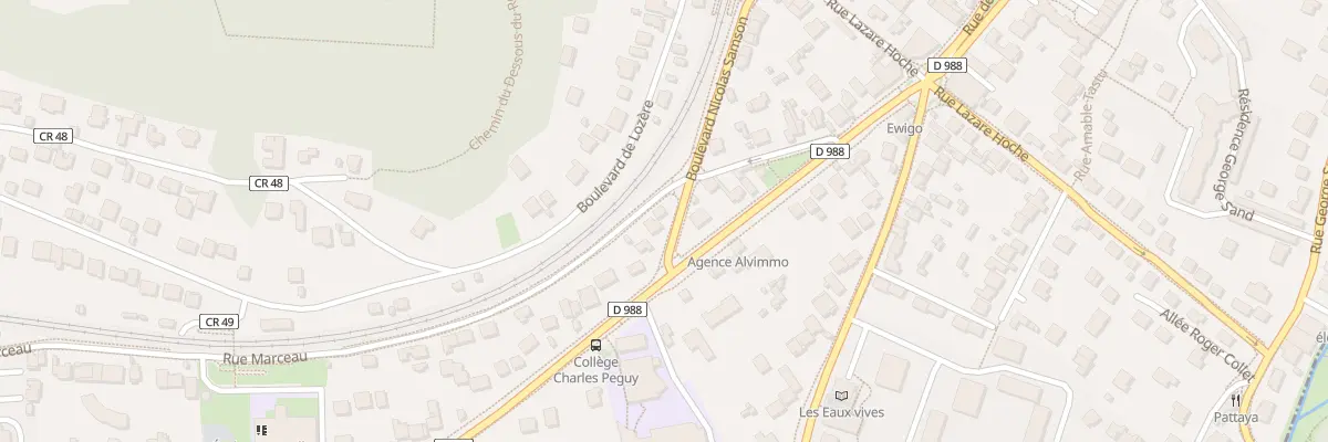 Plan du 6 Bd Nicolas Samson à Palaiseau