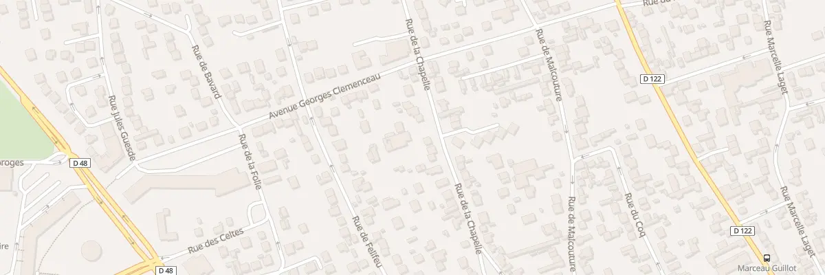 Plan du 65 Rue de la Chapelle à Argenteuil