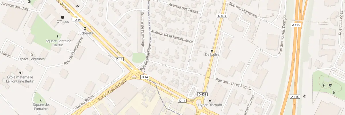 Plan du 7 Rue de la Maison Rouge à Sannois