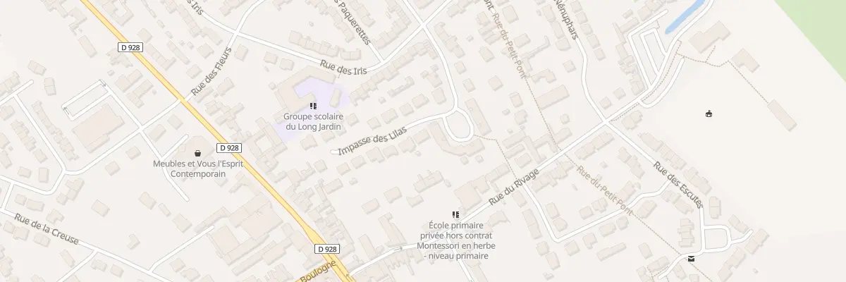 Plan du 67 Imp des Lilas à Saint-Martin-lez-Tatinghem