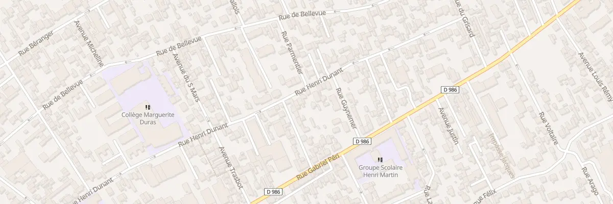 Plan du 79 Rue Henri Dunant à Colombes