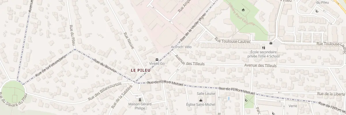 Plan du 55 Av des Tilleuls à Massy