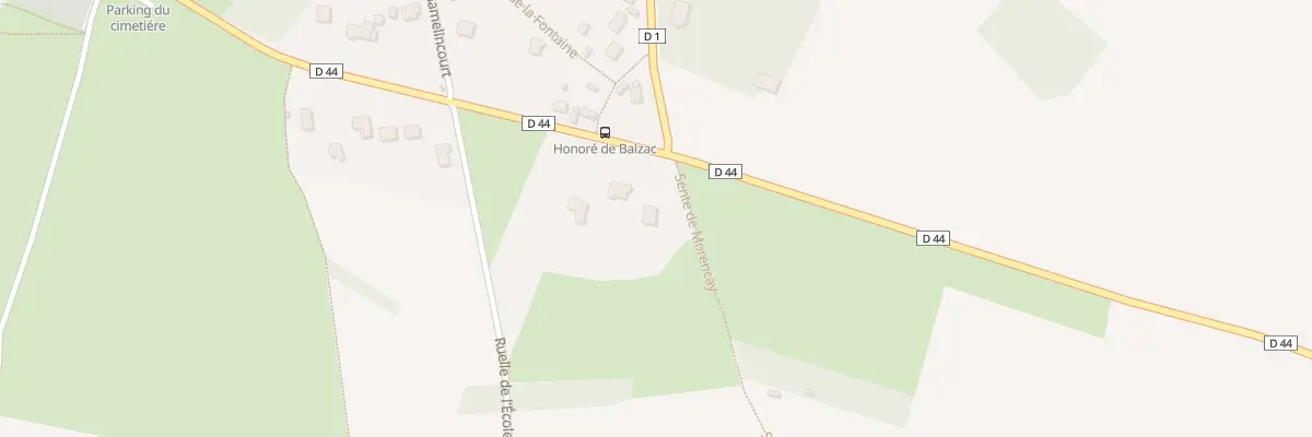 Plan du 9002 La Sente de Morencay à Villiers-Adam