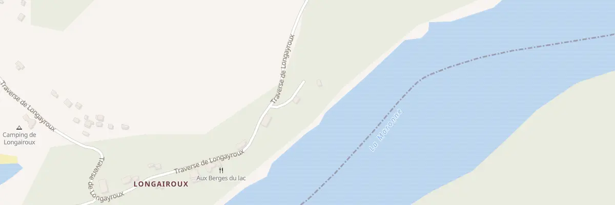 Plan du 6053 Longairoux à Pleaux
