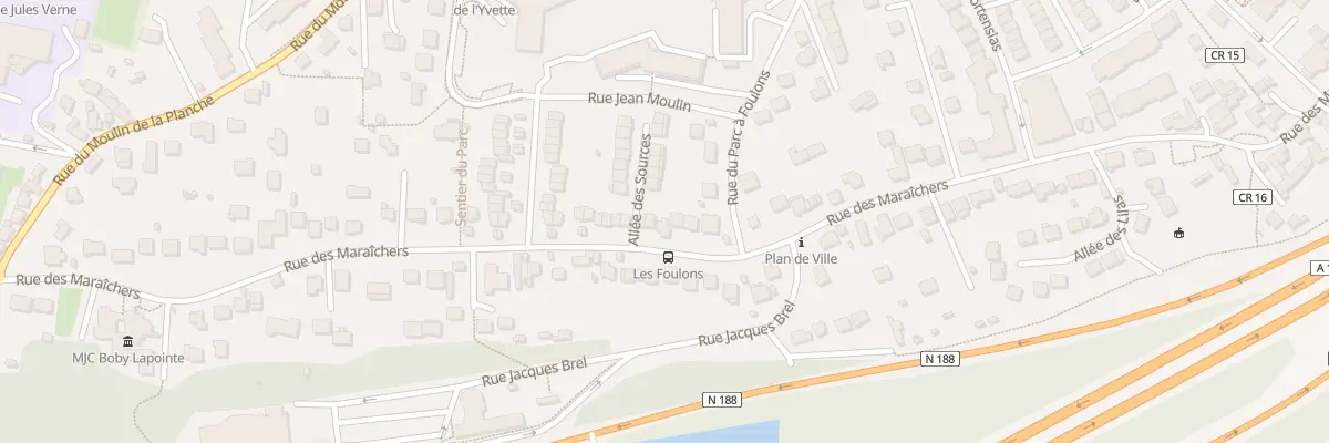 Plan du 49 Rue des Maraichers à Villebon-sur-Yvette