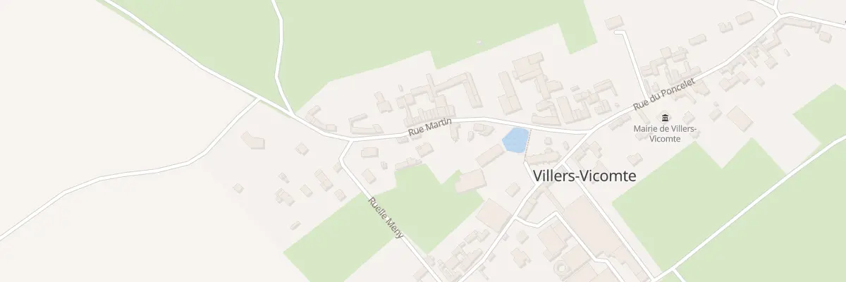 Plan du 11 Rue Martin à Villers-Vicomte