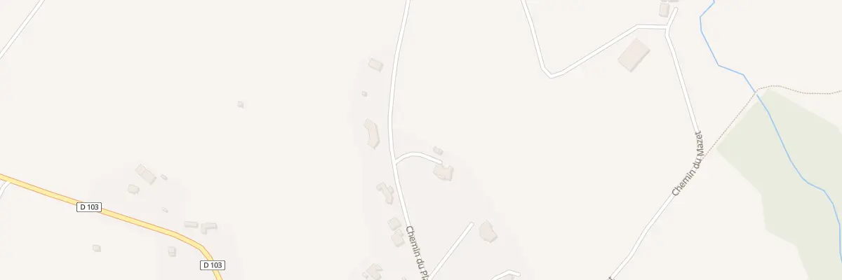 Plan du 4 Pla de Villaret à Brousses-et-Villaret