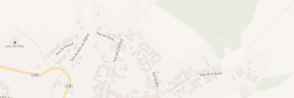 Plan du 12 Rue Brûlée à Bonneuil-les-Eaux