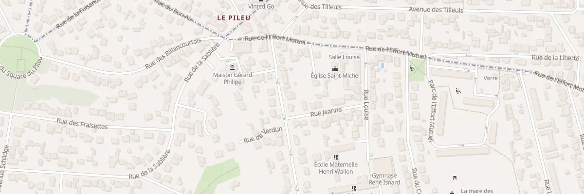 Plan du 24 Rue de Verdun à Palaiseau