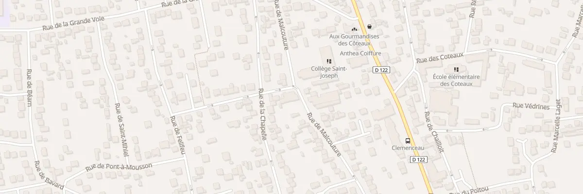Plan du 121 Rue de Malcouture à Argenteuil
