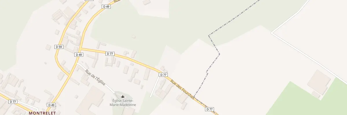 Plan du 15 Rue de Bonneville à Fieffes-Montrelet