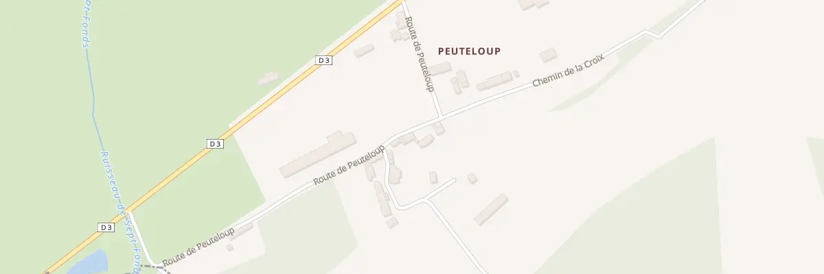 Plan du 185 Rte de Peuteloup à Saint-Jeanvrin
