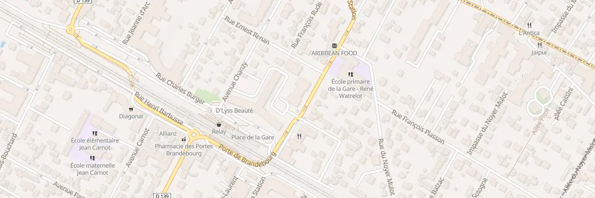 Plan du 85 Rue de la Station à Franconville