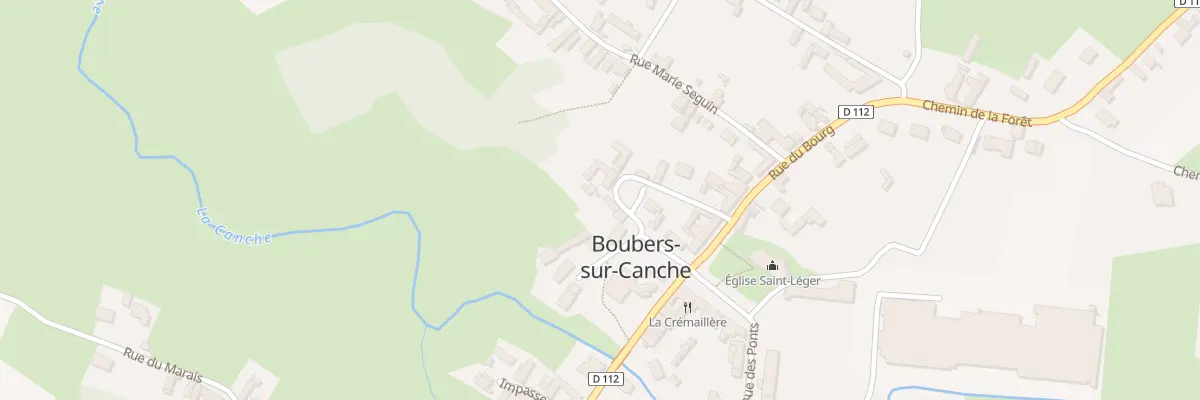 Plan du 8 Rue des Ha à Boubers-sur-Canche