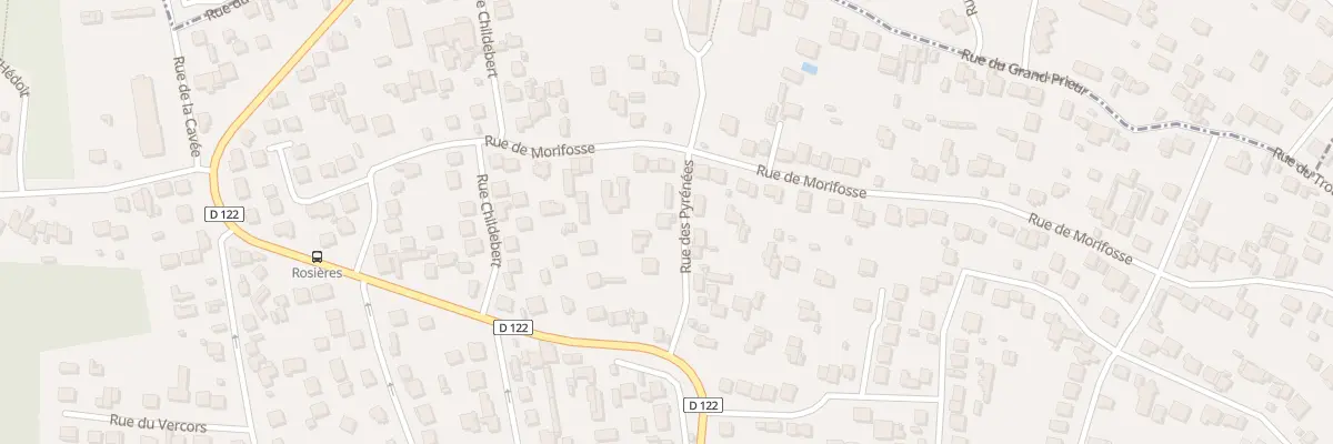 Plan du 10 Rue des Pyrenees à Argenteuil