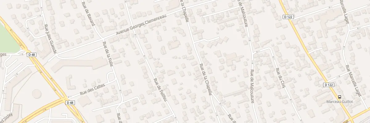 Plan du 57 Rue de la Chapelle à Argenteuil