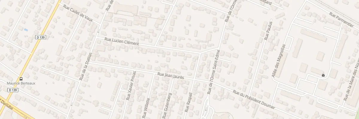 Plan du 30 Rue Lucien Clément à Franconville