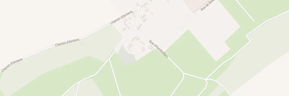 Plan du 12 Rue d’Hardivillers à Villers-Vicomte