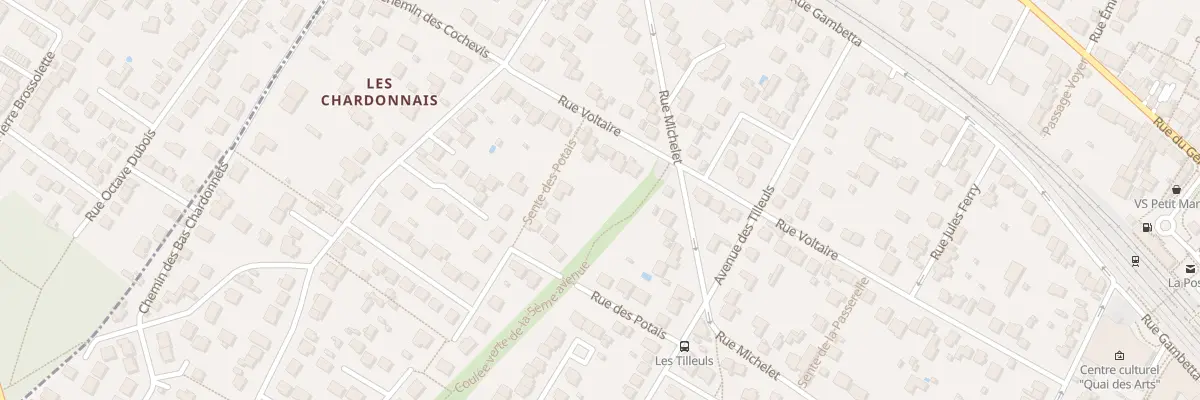 Plan du 53 Rue Voltaire à Saint-Leu-la-Forêt