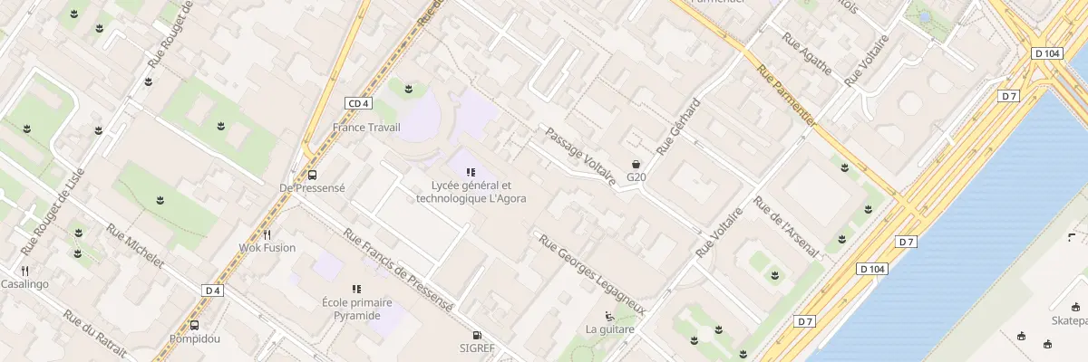Plan du 188 Rue Gérhard à Puteaux
