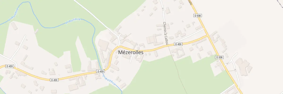 Plan du 16 Gr Grande Rue à Mézerolles