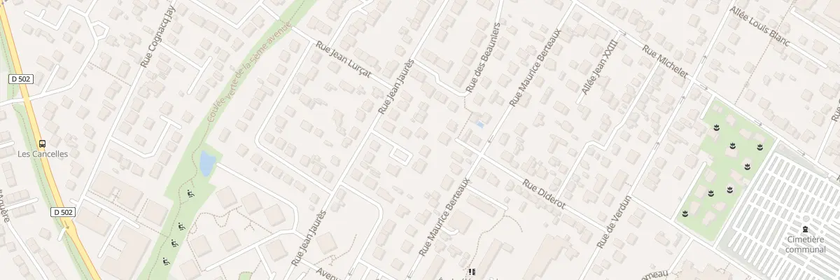 Plan du 6 Imp des Champs Derniers à Saint-Leu-la-Forêt