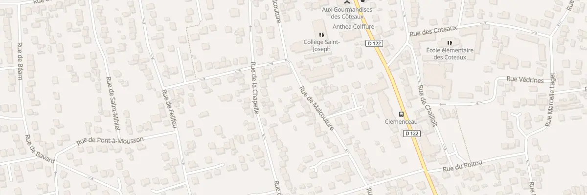 Plan du 111 Rue de Malcouture à Argenteuil