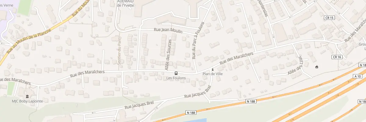 Plan du 49T Rue des Maraichers à Villebon-sur-Yvette
