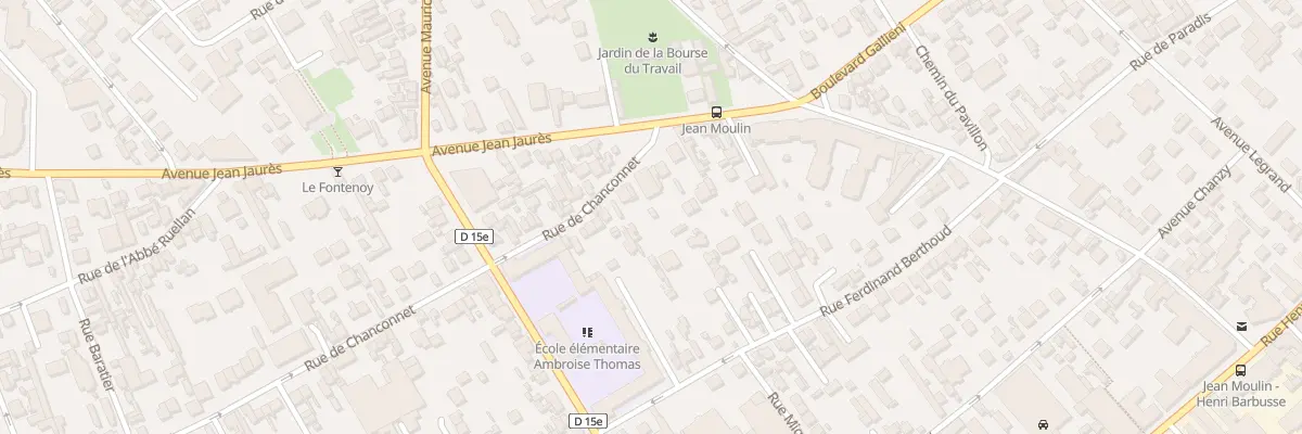 Plan du 11 Rue de Chanconnet à Argenteuil