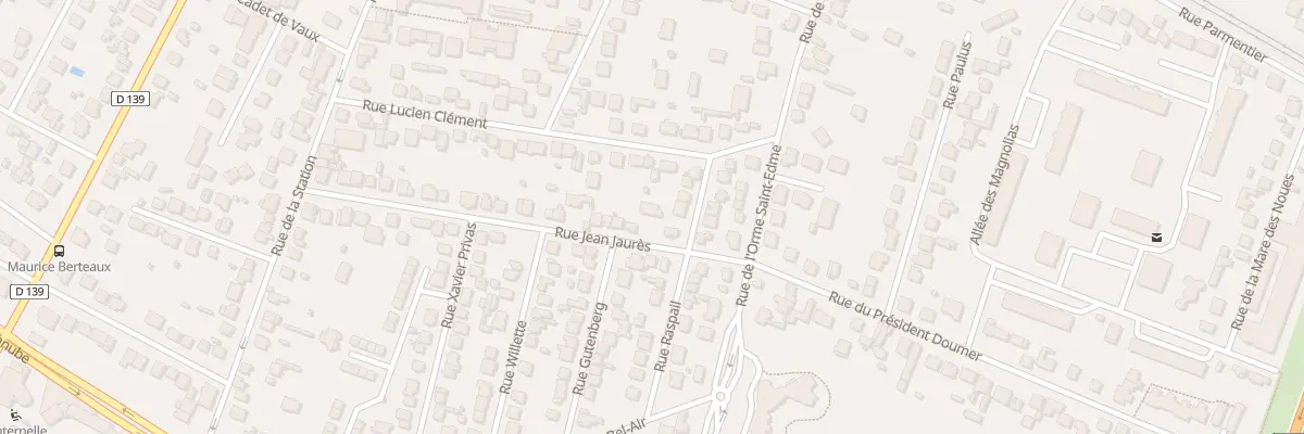 Plan du 49 Rue Jean Jaures à Franconville