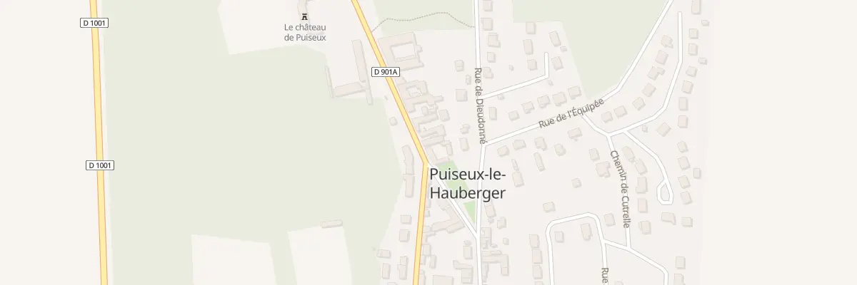 Plan du 68 Rue Grande Rue à Puiseux-le-Hauberger