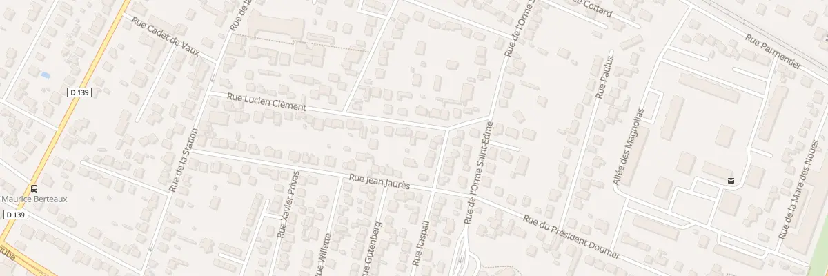 Plan du 32B Rue Lucien Clément à Franconville