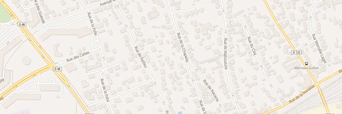 Plan du 41 Rue de la Chapelle à Argenteuil