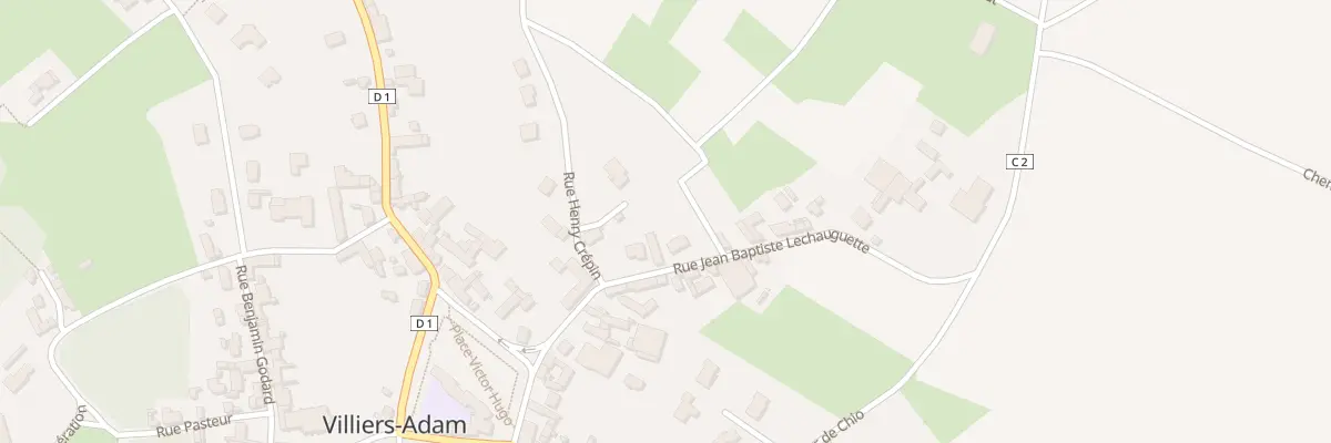 Plan du 18 Rue Jean Baptiste Lechauguette à Villiers-Adam