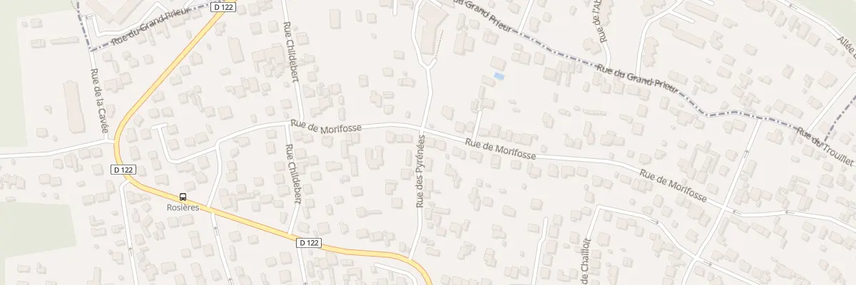 Plan du 95 Rue de Morifosse à Argenteuil