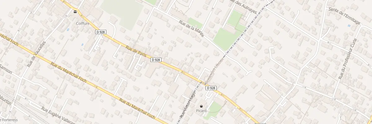 Plan du 12 Rue de Paris à Taverny
