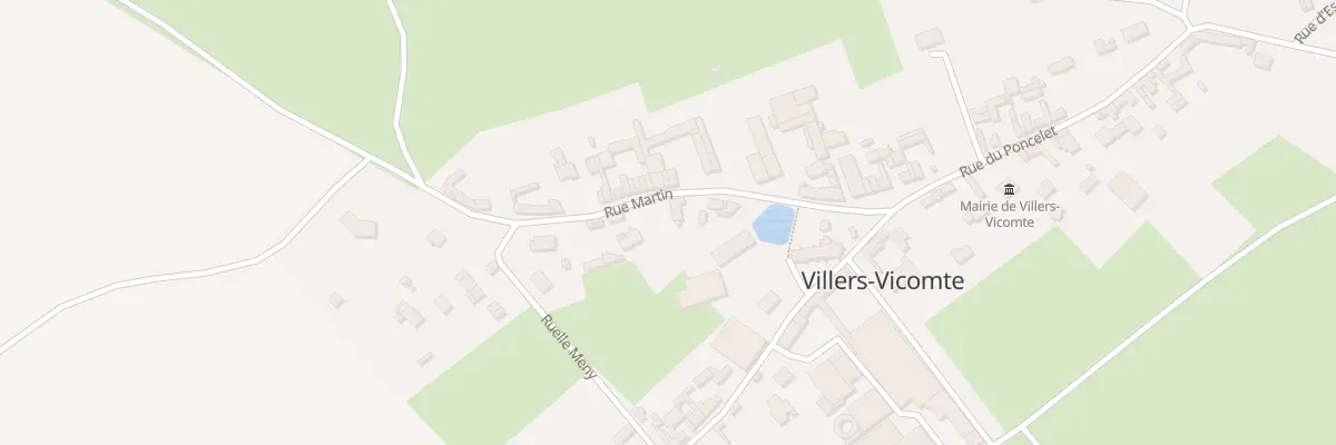 Plan du 7 Rue Martin à Villers-Vicomte